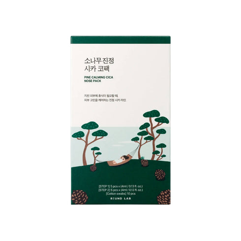PINE CALMING CICA NOSE PACK SET (parches para puntos negros)
