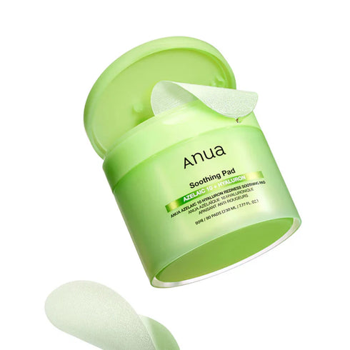 AZELAIC 10 + HYALURON REDNESS SOOTHING PAD (almohadillas tónicas con ácido azelaico)