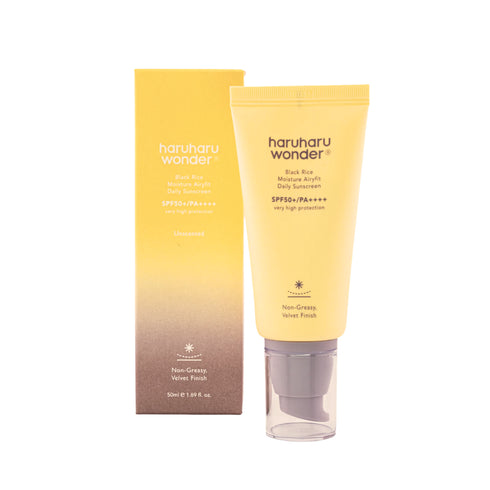 BLACK RICE MOISTURE AIRYFIT SUNSCREEN 50 ML (protector solar)