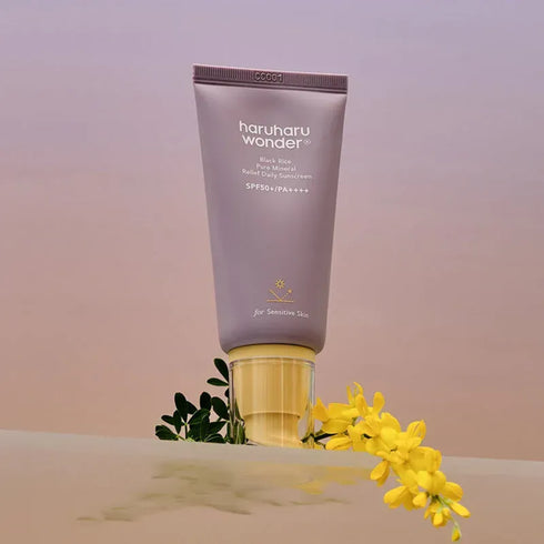 BLACK RICE PURE MINERAL RELIEF DAILY SUNSCREEN 50 ML (protector solar)