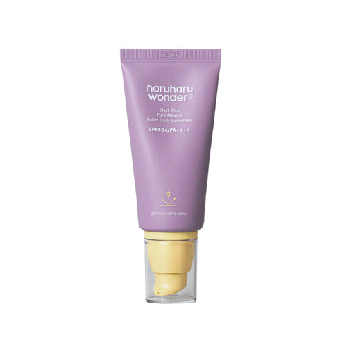 BLACK RICE PURE MINERAL RELIEF DAILY SUNSCREEN 50 ML (protector solar)