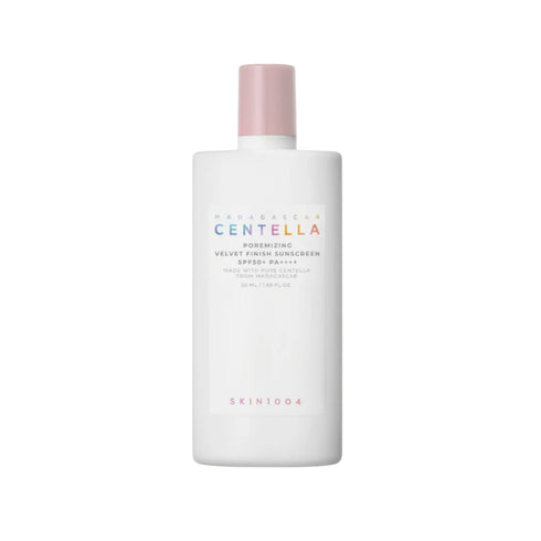 MADAGASCAR CENTELLA POREMIZING VELVET FINISH SUNSCREEN 50 ML (Protector solar)