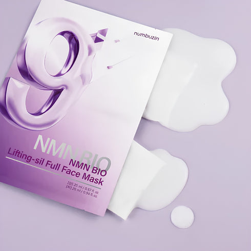 NO.9 NAD BIO LIFTING-SIL FULL FACE MASK SET (mascarilla)