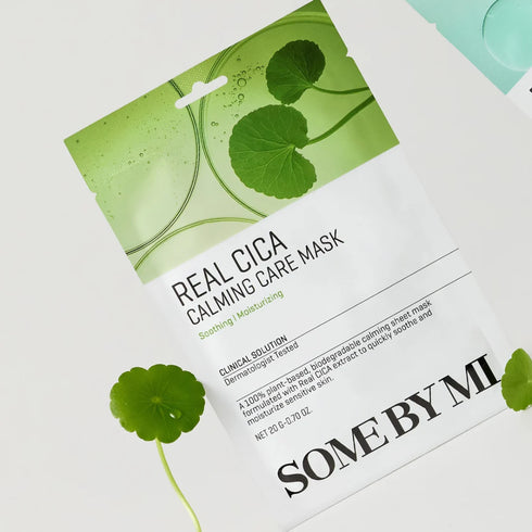 REAL CARE MASK CICA CALMING (paquete de 3 mascarillas)