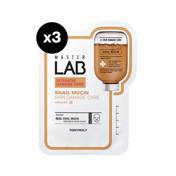 MASTER LAB REAL MASK SHEET SNAIL MUCIN