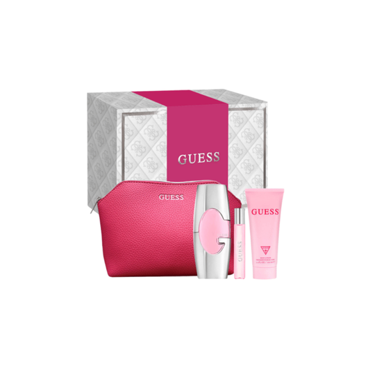 ESTUCHE GUESS ROSA