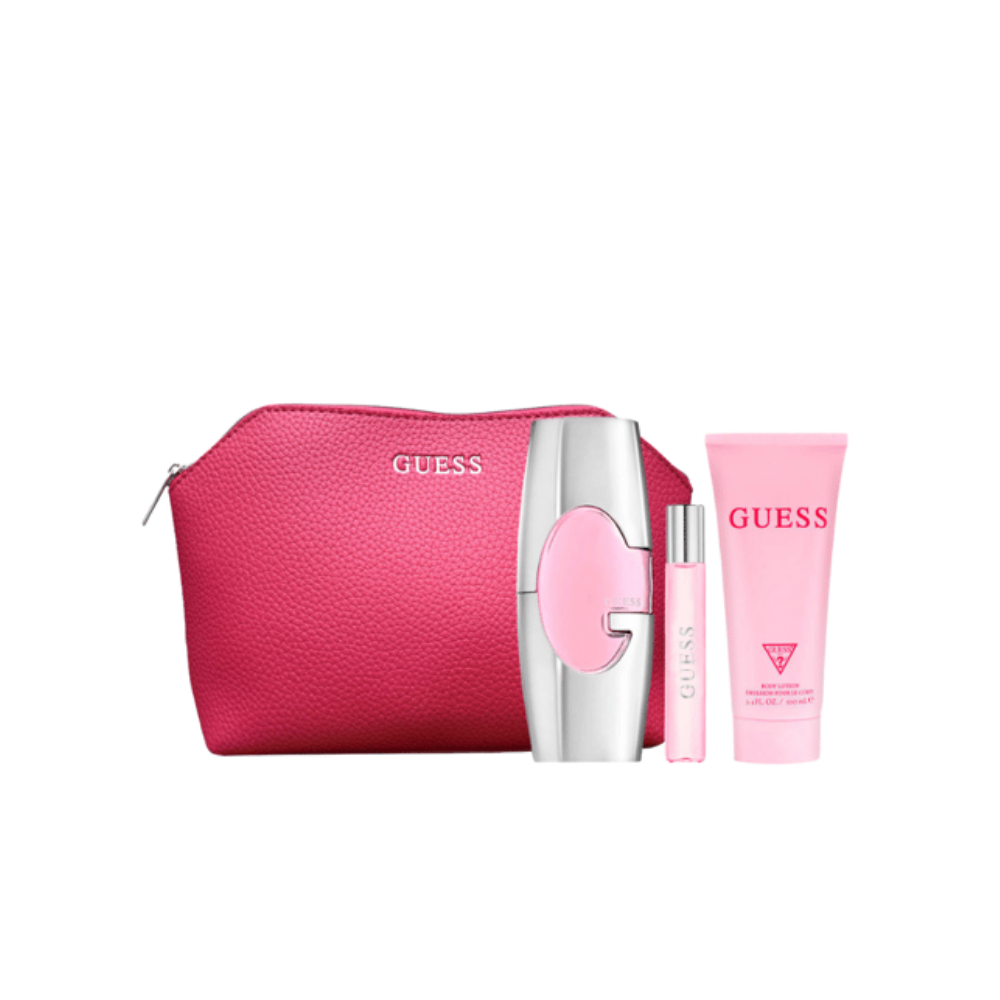 ESTUCHE GUESS ROSA
