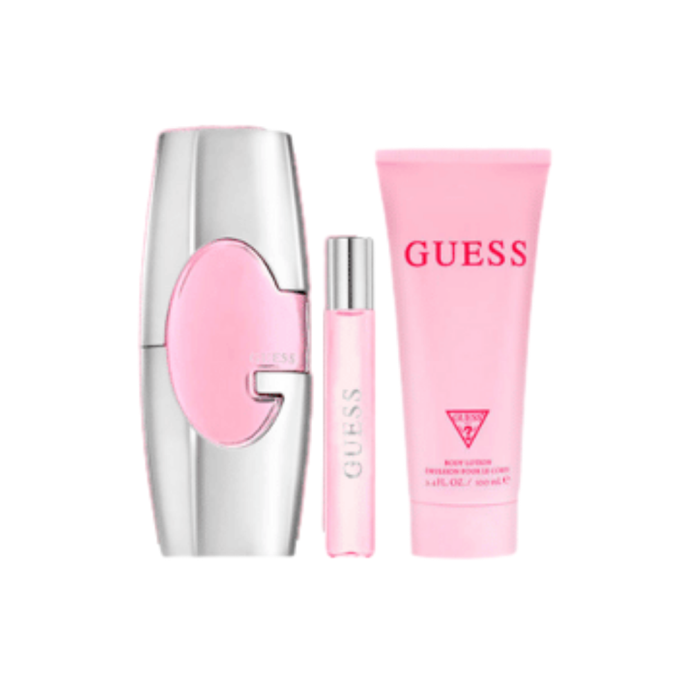 ESTUCHE GUESS ROSA