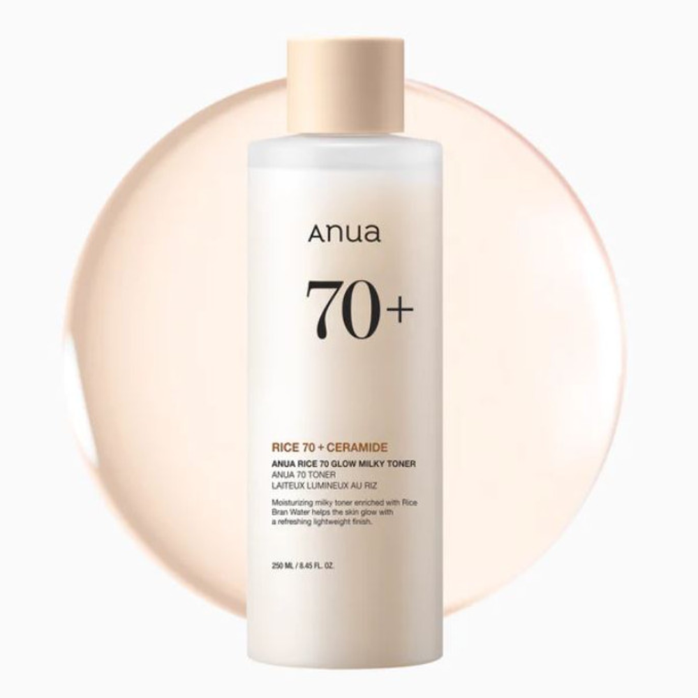 RICE 70 GLOW MILKY TONER 250 ML – ANUA